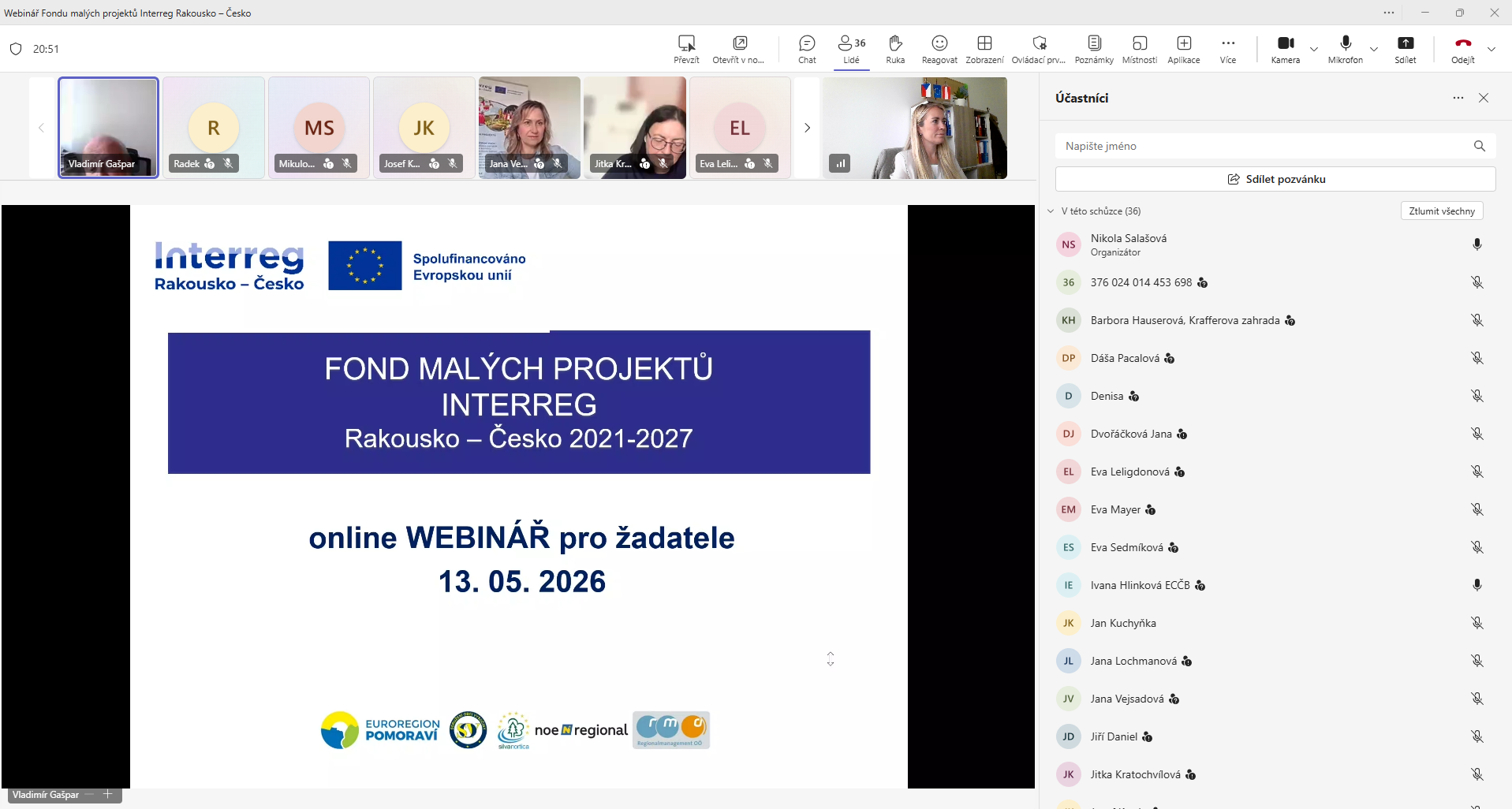 Webinář pro žadatele FMP přinesl novinky i praktické rady