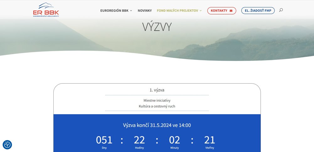 Vyhlášeny první výzvy Fondu malých projektů v rámci programu Interreg Slovensko - Česko