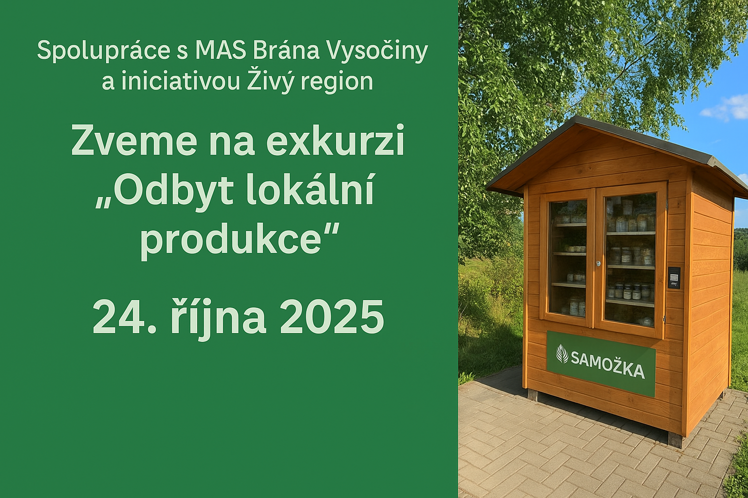 Spolupráce s MAS Brána Vysočiny a iniciativou Živý region