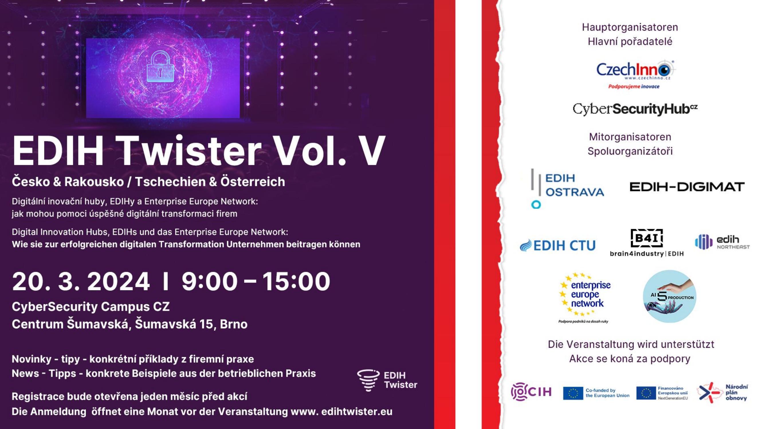 Pozvánka na Edih Twister CZ/AT