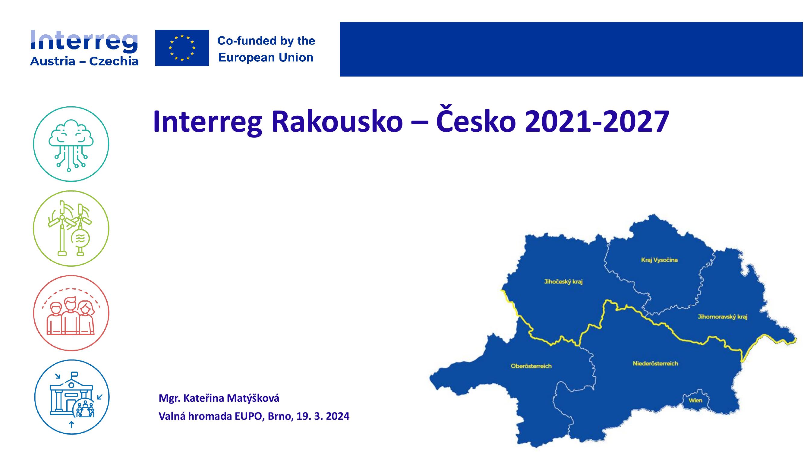 Interreg AT-CZ a Interreg SK-CZ