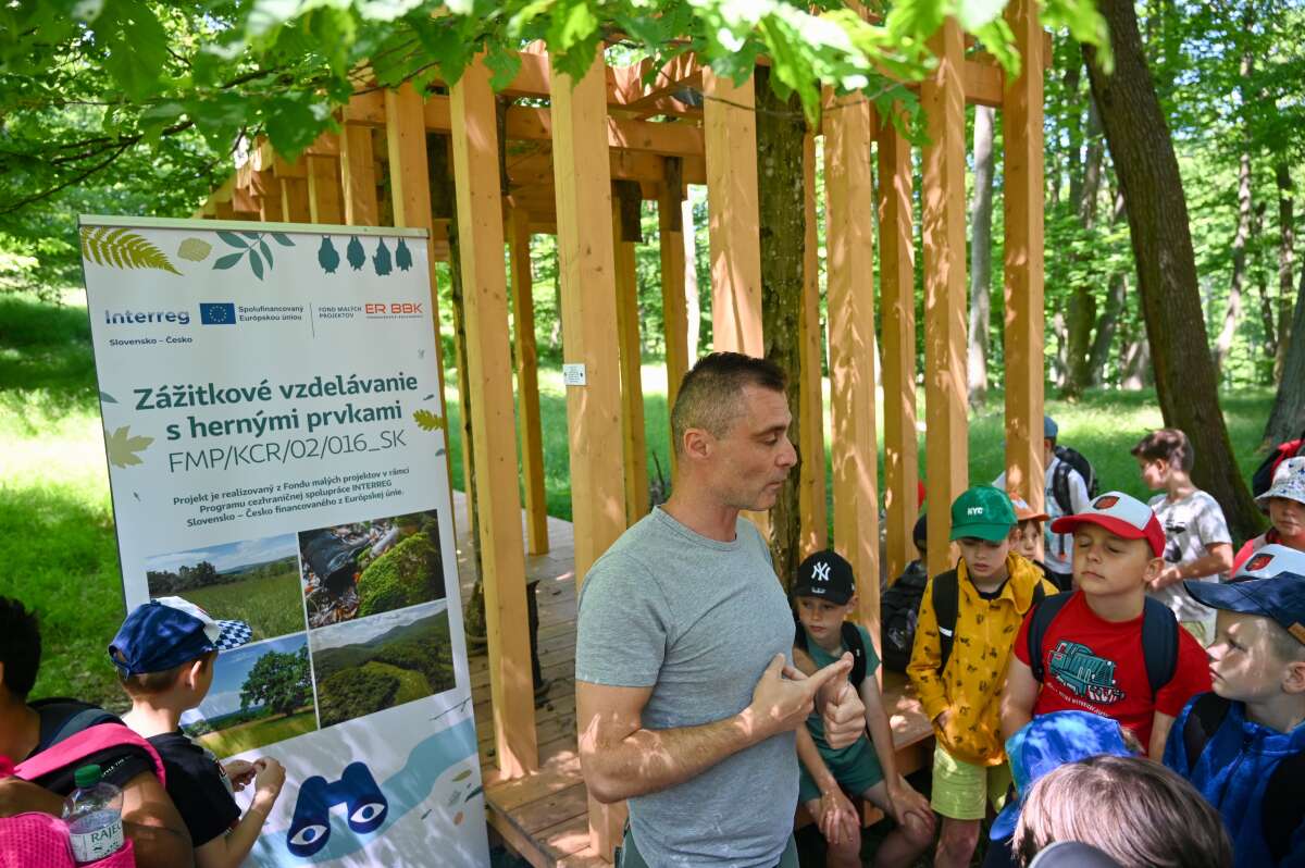 Zážitkové vzdělávání v lokalitě Smolenice (CHKO Malé Karpaty) – zážitková edukační výchova v rámci projektu